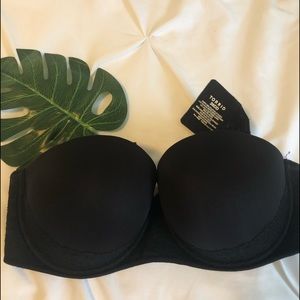 Strapless bra